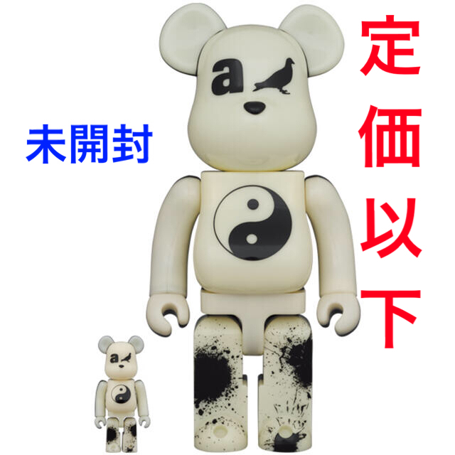 BE@RBRICK × atmos × STAPLE #4 100％&400％