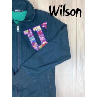 ウィルソン(wilson)の【期間限定特価】デカロゴ　ヴィンテージ　90s　Wilson　ジャケット　希少(ブルゾン)