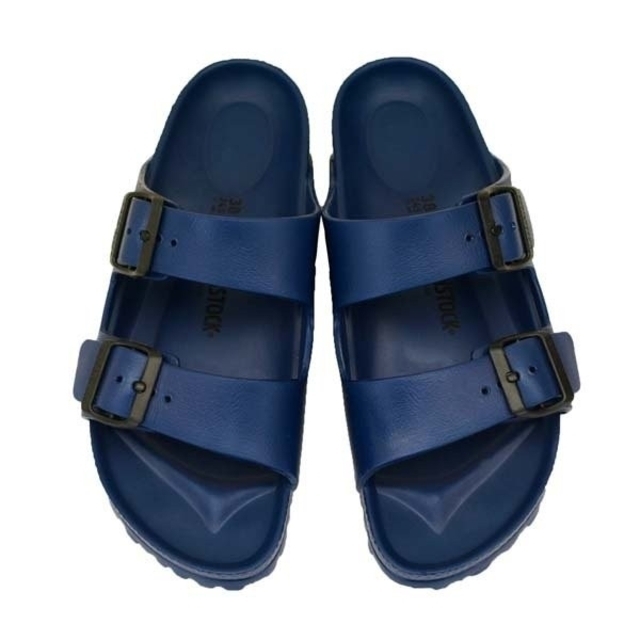 BIRKENSTOCK(ビルケンシュトック)の【モリリン様専用】 サンダル アリゾナ EVA 38 24.5cm ネイビー レディースの靴/シューズ(サンダル)の商品写真