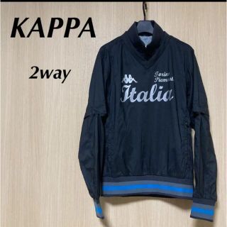 カッパ(Kappa)の美品　KAPPA かっぱ　2way レディース M ナイロン　ジャケット　半袖(ウエア)