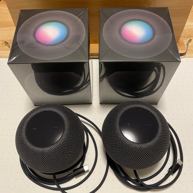 Apple HomePod mini 【スペースグレー】2個セットのサムネイル