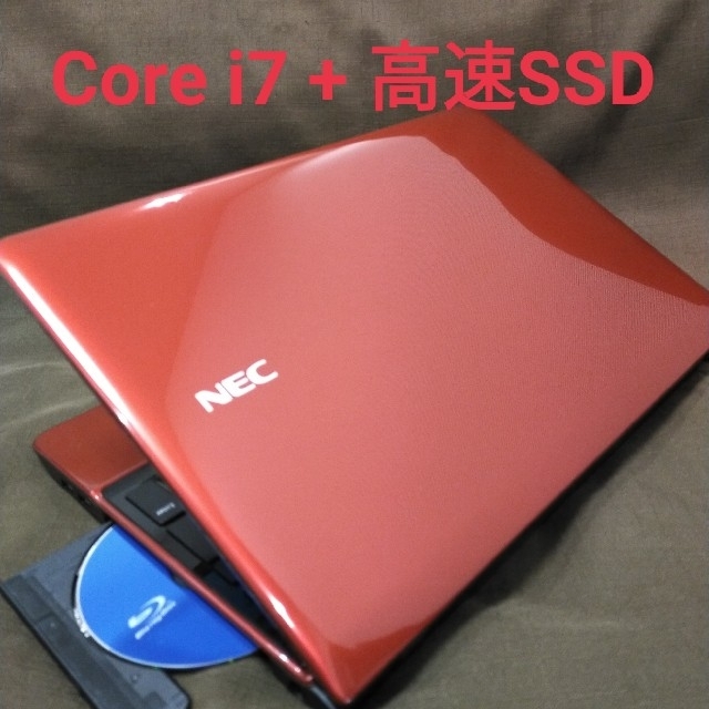 NEC - 高スペック/4コア第4世代 i7/高速SSD/美品/ブルーレイ/ノート ...