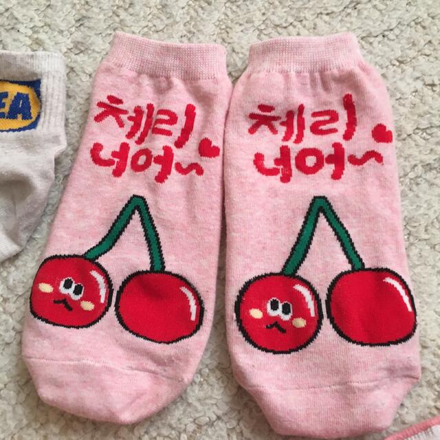 クレヨンしんちゃん　韓国　大人気　可愛い靴下　 5足セット♡ レディースのレッグウェア(ソックス)の商品写真