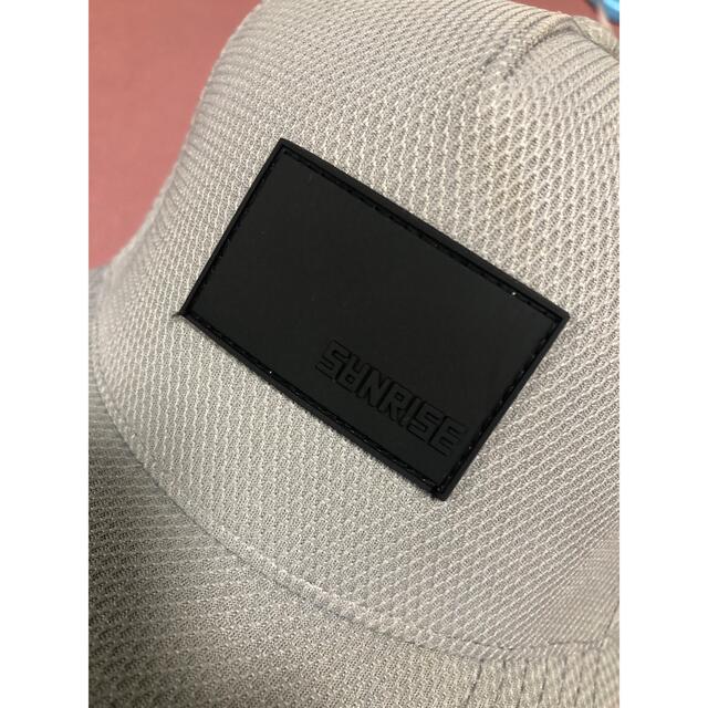 【sanrise 5PANEL FLAT CAP】GLAY グレー メンズの帽子(キャップ)の商品写真