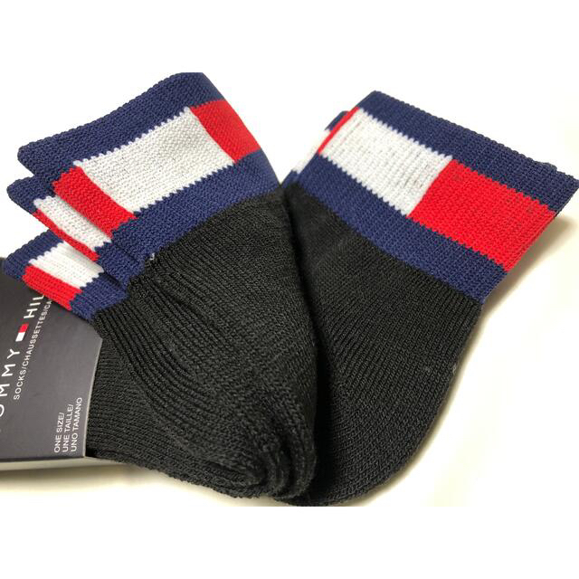 TOMMY HILFIGER(トミーヒルフィガー)のオニツカタイガー3色（6足）tommy（3足 ）tommy厚手（3足） メンズのレッグウェア(ソックス)の商品写真