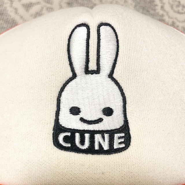 CUNE(キューン)の大人気❗️CUNE メッシュキャップ オレンジ メンズの帽子(キャップ)の商品写真