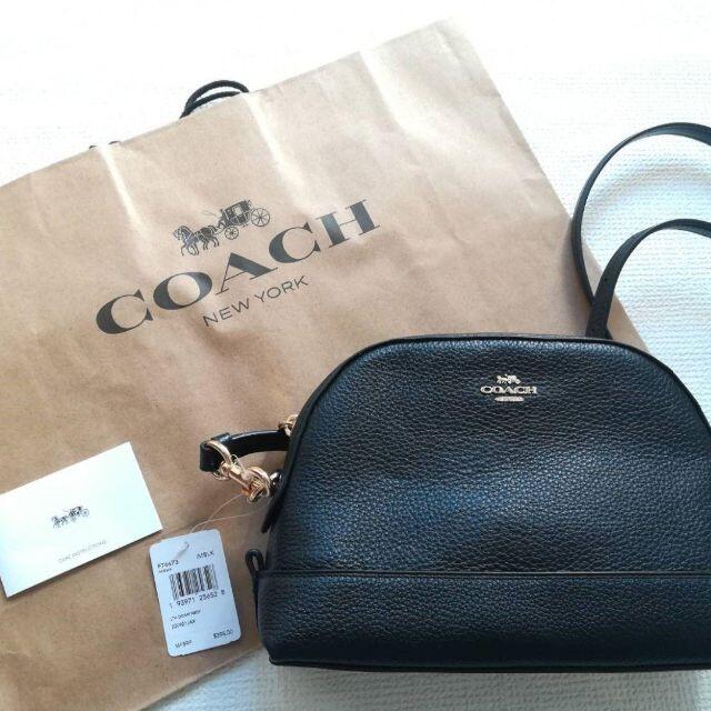 COACH　コーチ　ショルダーバッグ　ブラック