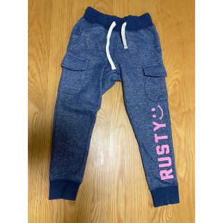 ラスティ(RUSTY)のRUSTY ラスティ　スウェット　ズボン　キッズ　size110 裏起毛(パンツ/スパッツ)