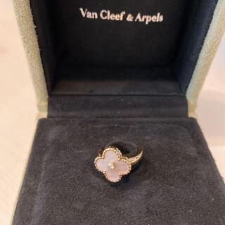 Van Cleef & Arpels - ヴァンクリーフ&アーペル　ヴィンテージアルハンブラ　10号　リング　指輪 ダイヤ