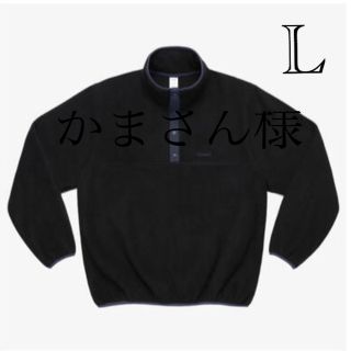 ワンエルディーケーセレクト(1LDK SELECT)のJJJJound camper pullover Black L フリース 希少(その他)