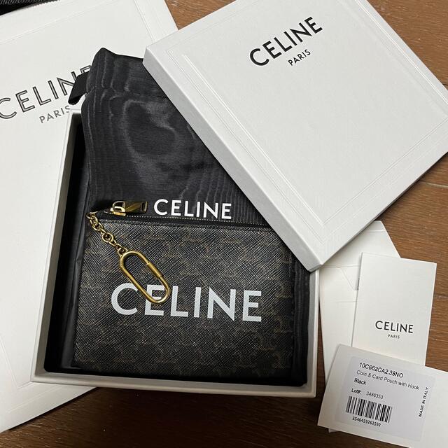 Celine フック付きコイン&カードケースコインケース