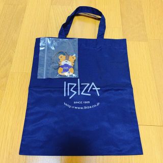 非売品　IBIZAミニエコバッグと皮寅チャーム(ノベルティグッズ)