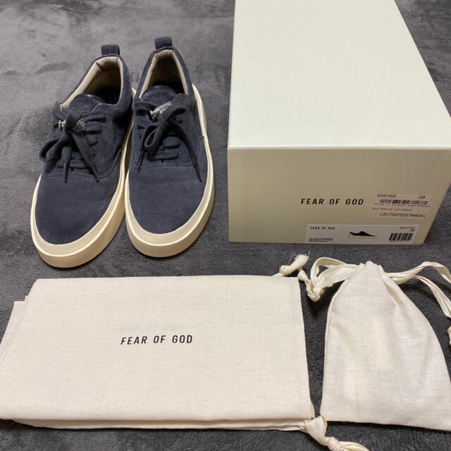 FEAR OF GOD 101 LACE UP SNEAKER BLACK 39