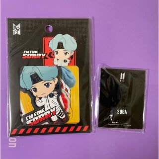 ボウダンショウネンダン(防弾少年団(BTS))のBTS   フォーチュン　ステッカー&ケーブルプロテクター　ユンギ　公式(アイドルグッズ)