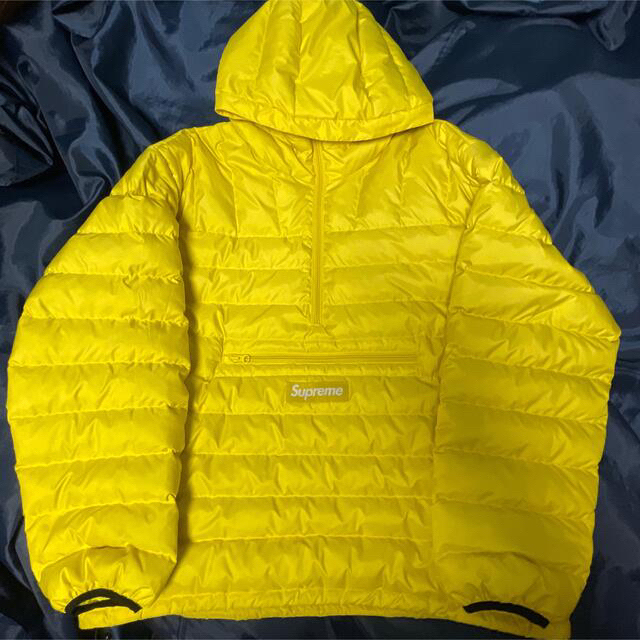 20FW Micro Down Half Zip Hooded Pullover