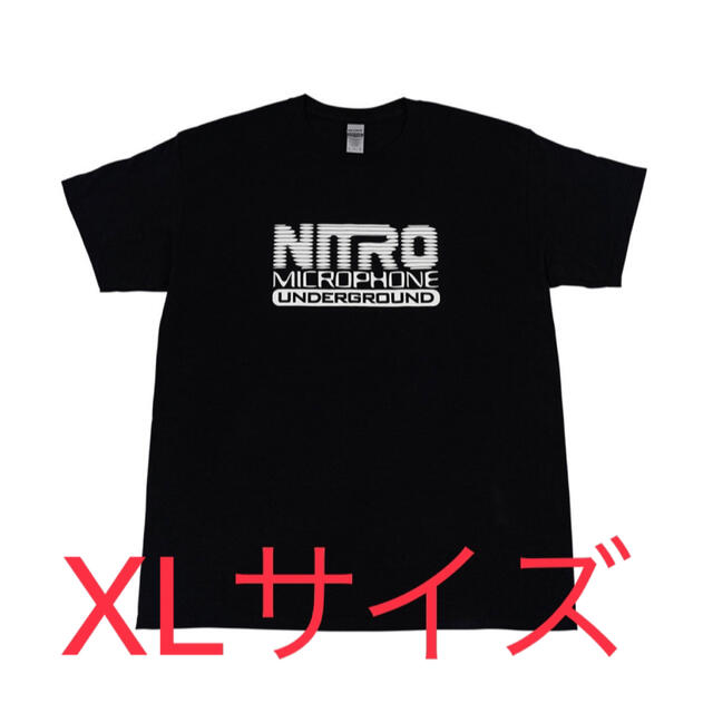 送料込みポスト配送予定NITRO LOGO TEE BLACK XLサイズ