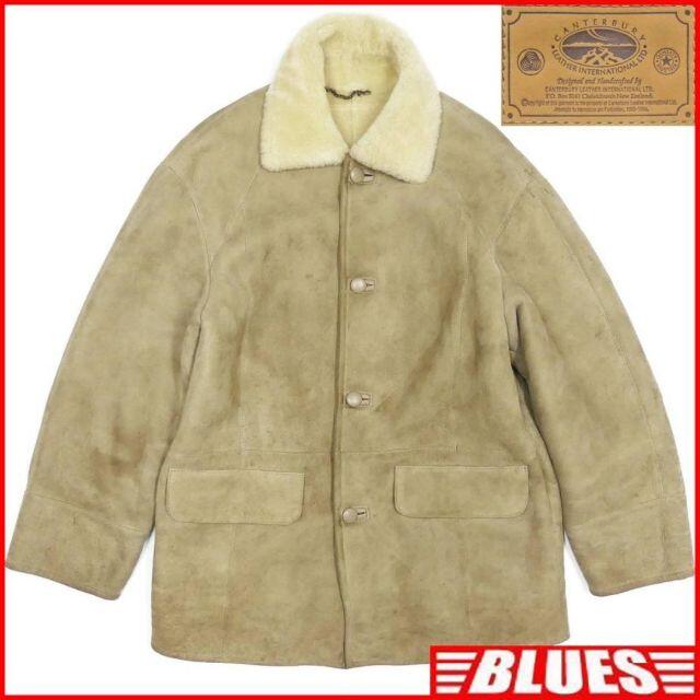 極上品 MERION ムートンコート 本革 レザーコート-