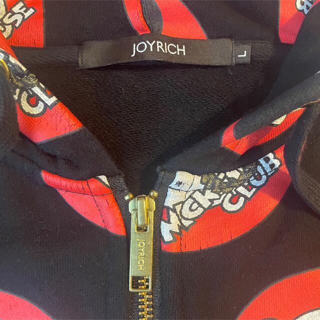 JOYRICH(ジョイリッチ)のパーカー　JOYRICH ミッキーコラボ　ディズニー　Ｌサイズ　大きめ レディースのトップス(パーカー)の商品写真