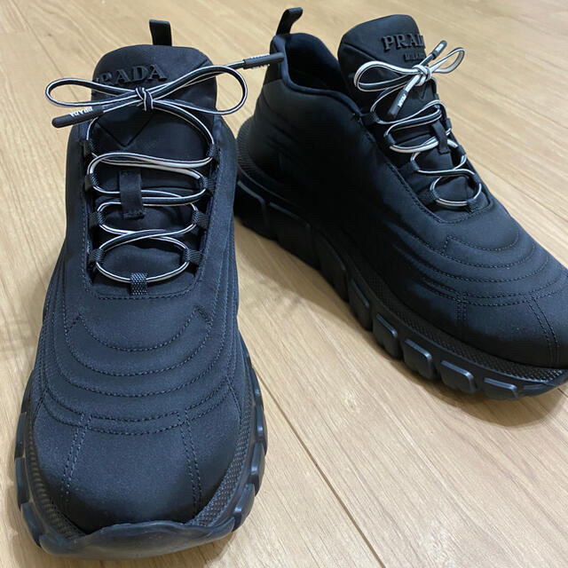 PRADA ラッシュ　ギャバジン　Re Nylon スニーカー　サイズ40