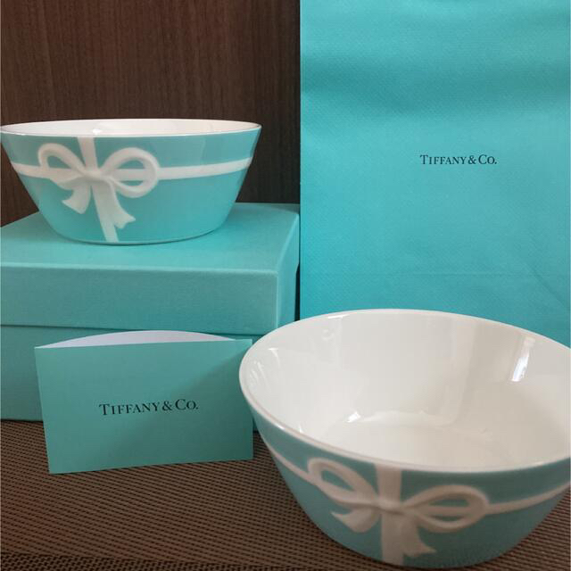 Tiffany & Co. - ティファニー ボウル2枚セットの通販 by チョコママ ...