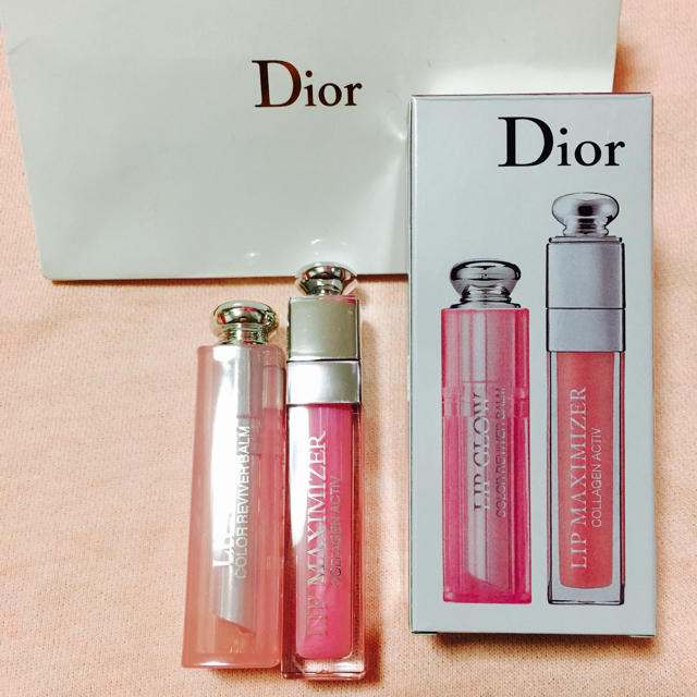 Dior☆リップグロウ&マキシマイザー