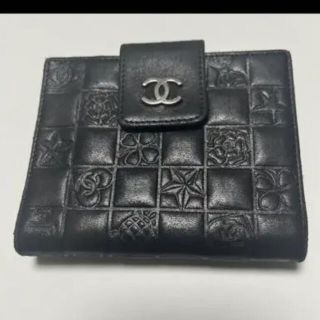 シャネル(CHANEL)のCHANELアイコンシリーズ2つ折り本物(財布)