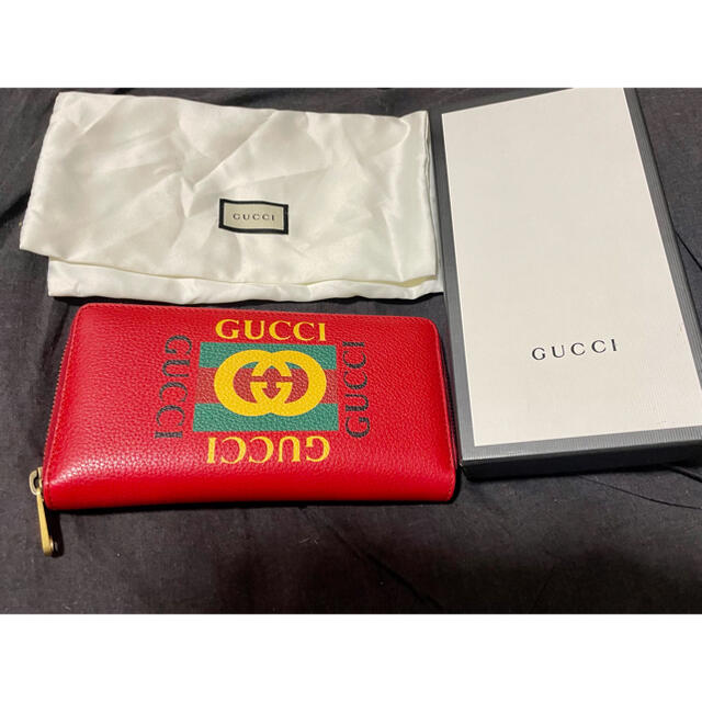 Gucci(グッチ)のGUCCI 長財布　ヴィンテージロゴ　美品　グッチ　値下げ中 メンズのファッション小物(長財布)の商品写真