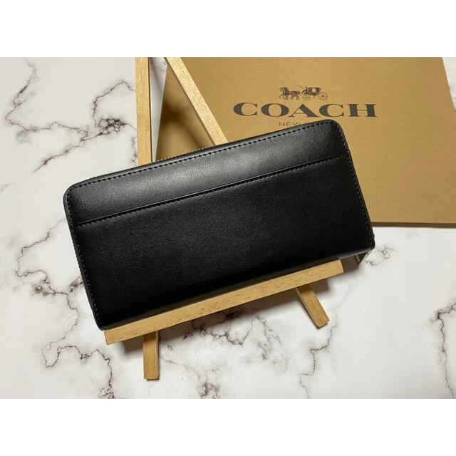 COACH(コーチ)の【COACH】コーチ 長財布 53773 PEANUTS スヌーピー ブラック  レディースのファッション小物(財布)の商品写真