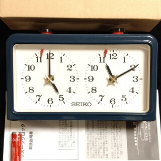 セイコー(SEIKO)のセイコー　アナログ対局時計　BZ361L 新品(置時計)