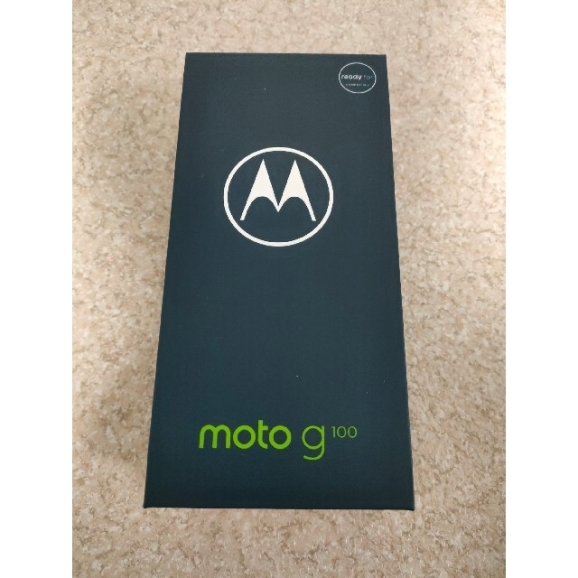 新品未使用 モトローラ フリースマートフォン moto g100