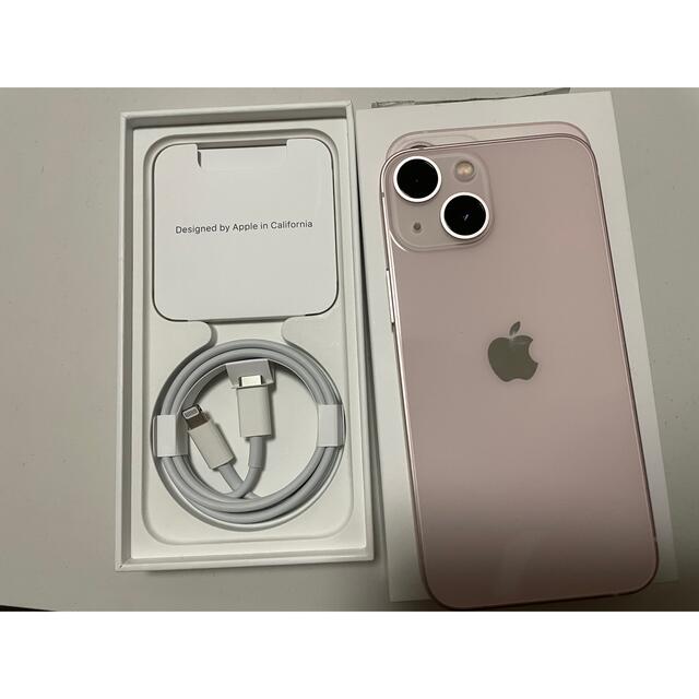 sim フリー iphone13mini 本体 128g pink ピンク