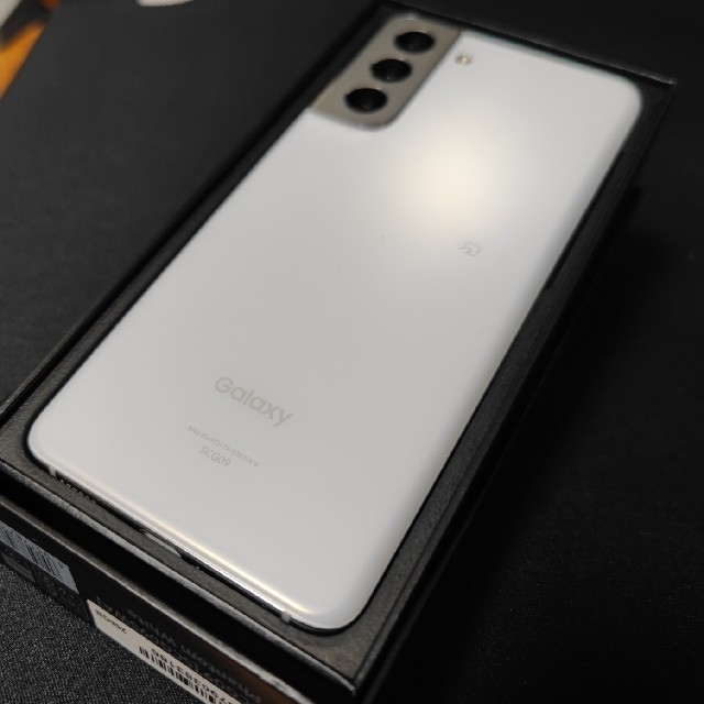 お買得】 5G S21 Galaxy SAMSUNG SCG09 ホワイト ファントム