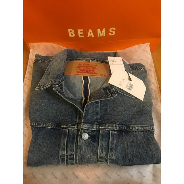 XL LEVI'S BEAMS SUPER WIDE TRUCKER メンズのジャケット/アウター(Gジャン/デニムジャケット)の商品写真