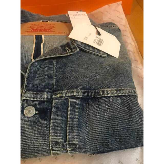 XL LEVI'S BEAMS SUPER WIDE TRUCKER - Gジャン/デニムジャケット