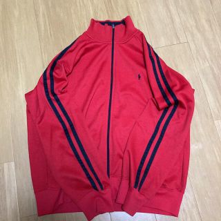 ポロラルフローレン(POLO RALPH LAUREN)のpolo Ralph Lauren sport ジャージ　ジャケット　赤(ナイロンジャケット)