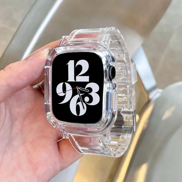 限​定​販​売​】 Apple Watch クリア バンド 38 40mm アップル 韓国 R1