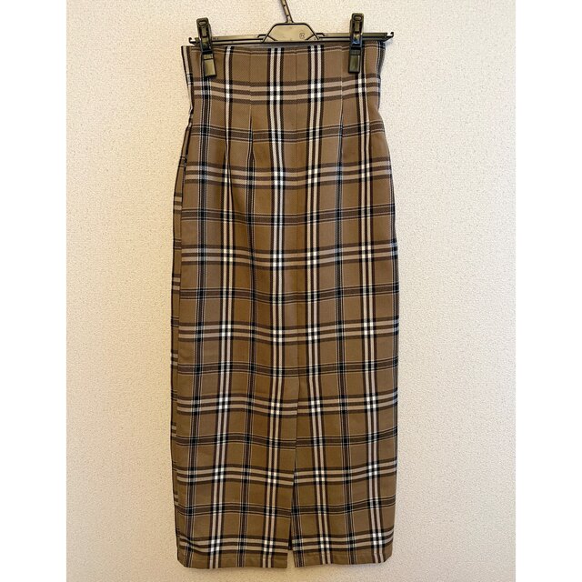 check pattern skirt レディースのスカート(ロングスカート)の商品写真