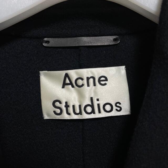 Acne Studios アクネ　チェスターコート　ブラック　34