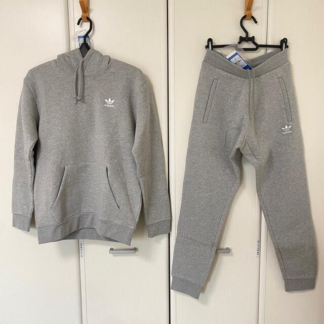 新品 adidas 2022 オリジナルス メンズ グレー 上下セット Mサイズ 1