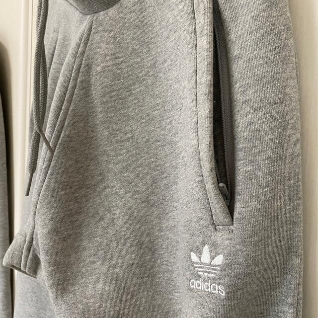新品 adidas 2022 オリジナルス メンズ グレー 上下セット Mサイズ 5