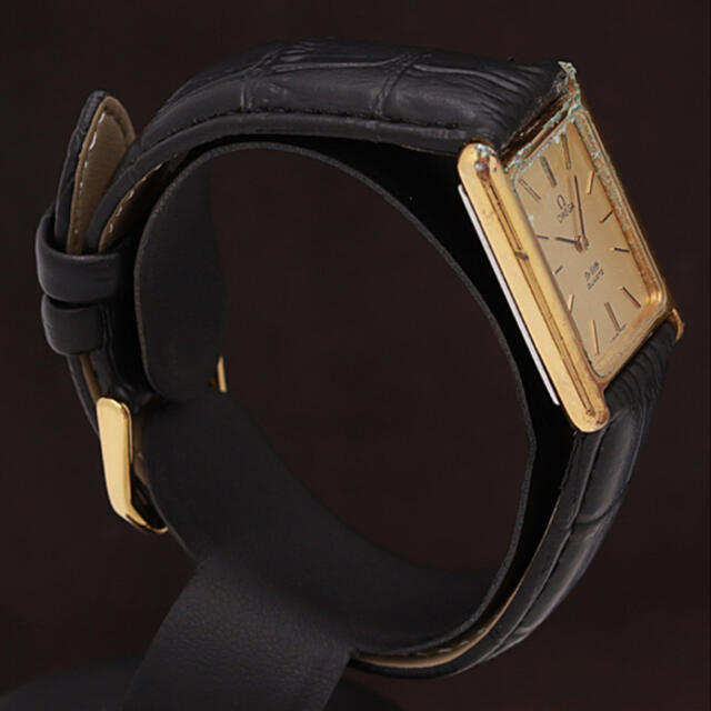 OMEGA(オメガ)の正規品【オメガ】QZ デビル ゴールド文字盤 メンズ腕時計  メンズの時計(腕時計(アナログ))の商品写真