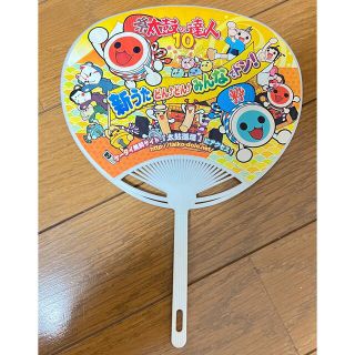 バンダイナムコエンターテインメント(BANDAI NAMCO Entertainment)の【非売品】太鼓の達人10 ミニうちわ(ノベルティグッズ)