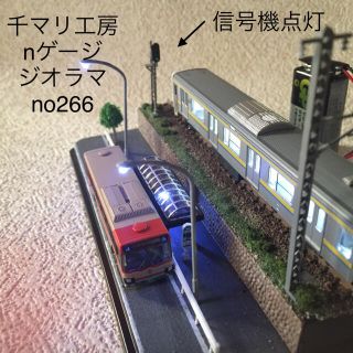 nゲージ ジオラマno 266光の世界に！(鉄道模型)