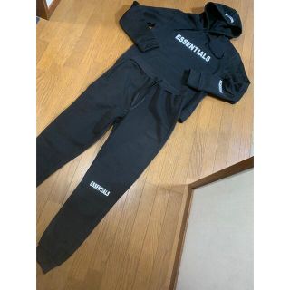 新品☆上下セット　スウェット　黒　Lサイズ(トレーナー/スウェット)