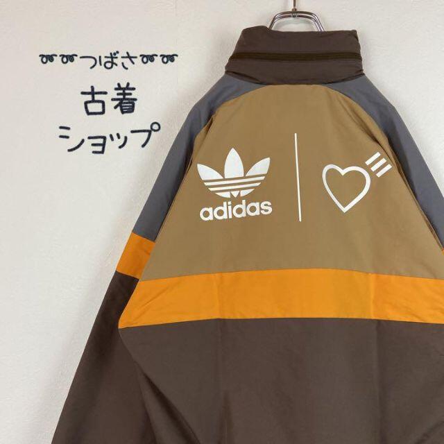 【新品・タグ付き】adidas human madeナイロンジャケットコラボ.サイズ表記Mサイズ