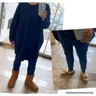 完売しました。。。。。濃紺✨XL〜4LOK✨デニム風 スエットパンツ✨