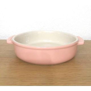 ルクルーゼ(LE CREUSET)のル・クルーゼ  グラタン皿 ピンク タパスディッシュ プレート ボウル(食器)