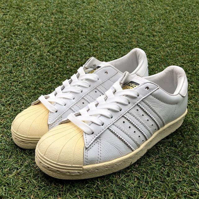 美品22.5 adidas スーパースター80s VIN DXアディダスF925