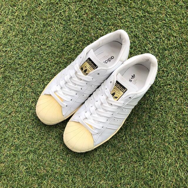 美品22.5 adidas スーパースター80s VIN DXアディダスF925