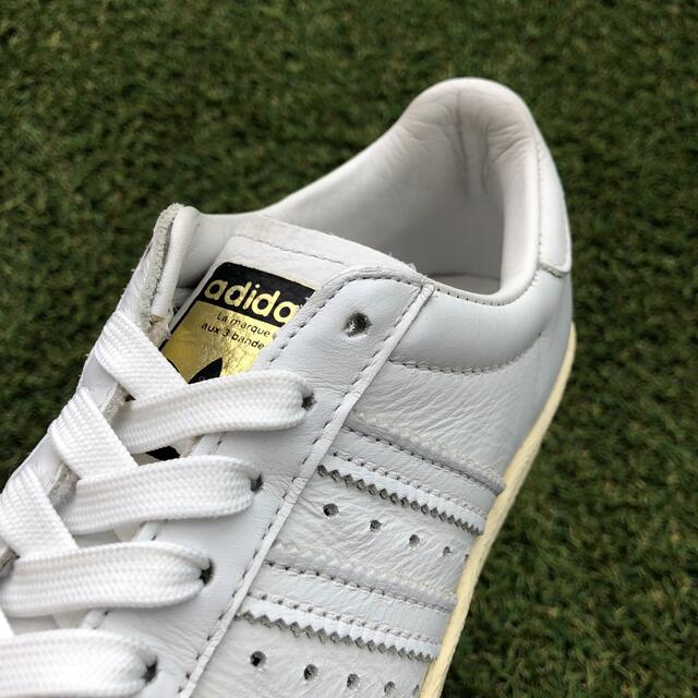 美品22.5 adidas スーパースター80s VIN DXアディダスF925